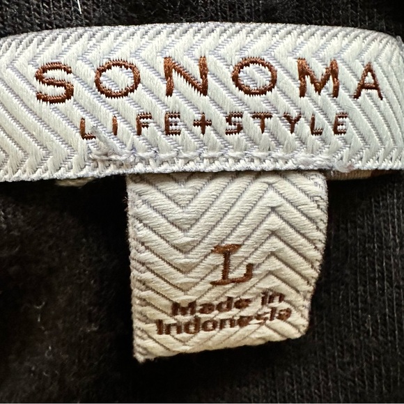 Large Sonoma Womens Sleeveless Black Summer Dress - Picture 7 of 9